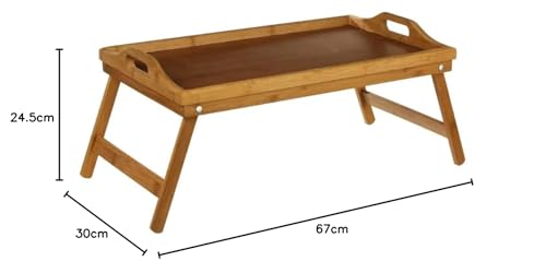 SECRET DE GOURMET Plateau pour Petit Dejeuner au lit ou Plateau télé