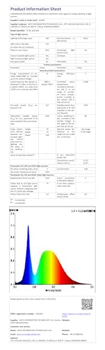 SUWIN Lampadaire Sur Pied Salon à Intensité Variable