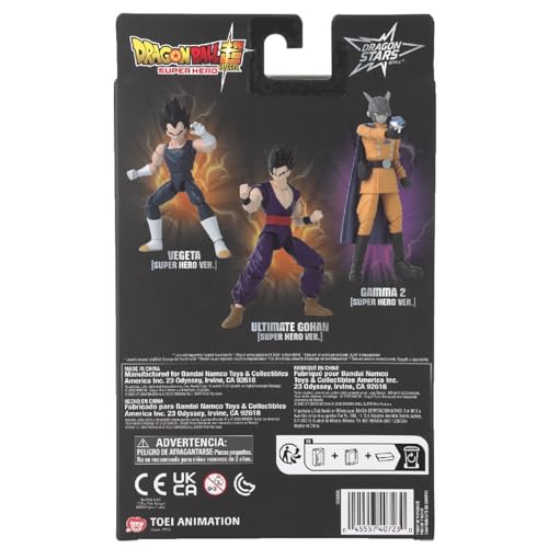 BANDAI - Dragon Ball Super Super Hero - Figurine Dragon Star 17 cm - Vegeta