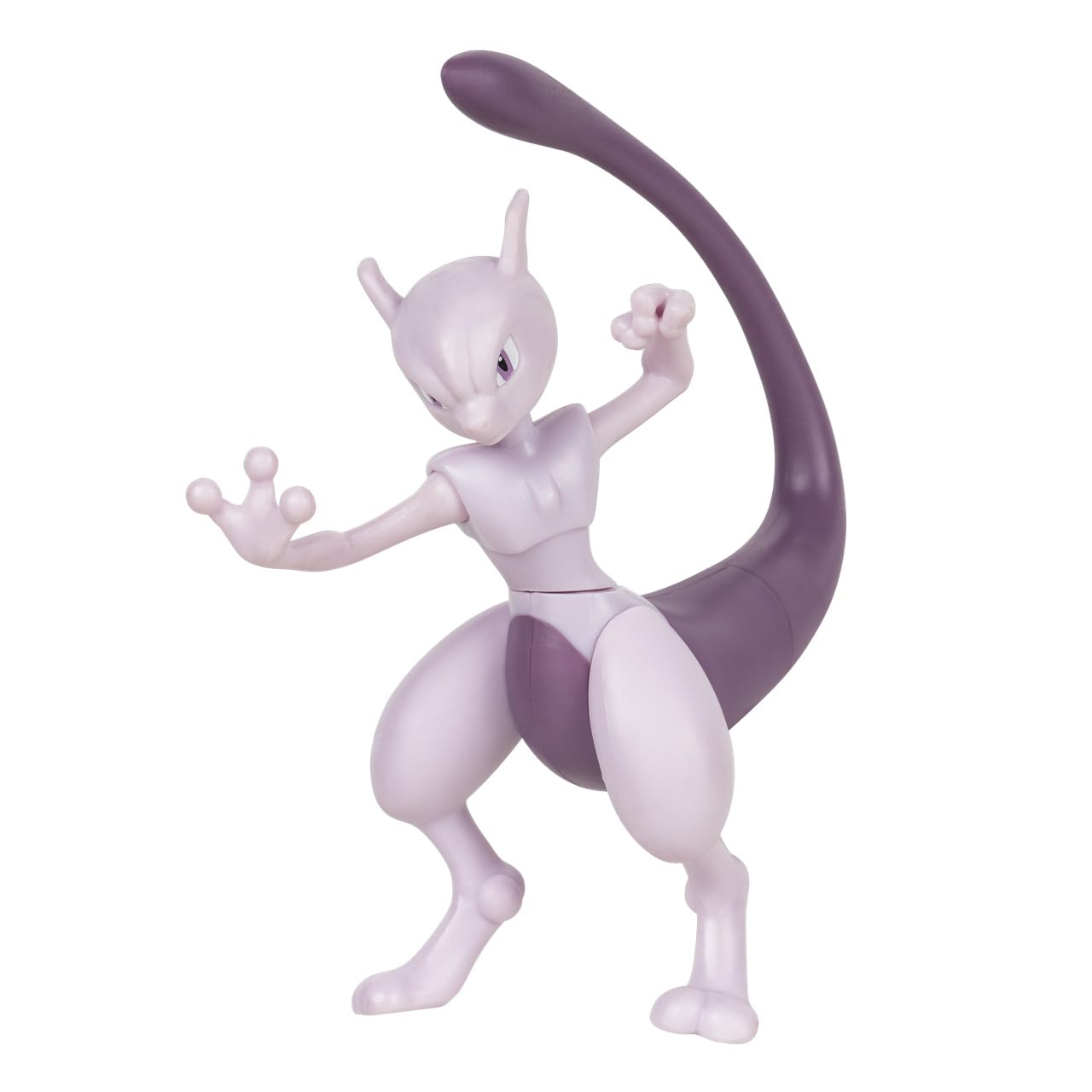 Pokémon Pack de 2 Figurines de Combat Mew de 5 cm et Mewtwo de 11 cm