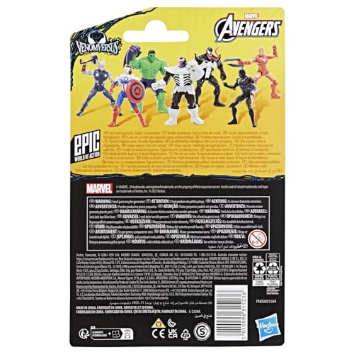 Marvel Avengers Epic World of Action, VenomVersus Figurine Anti-Venom Captain America