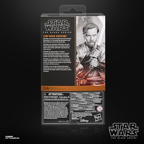 Star Wars The Black Series Obi-Wan Kenobi, Figurine de Collection de 15 cm