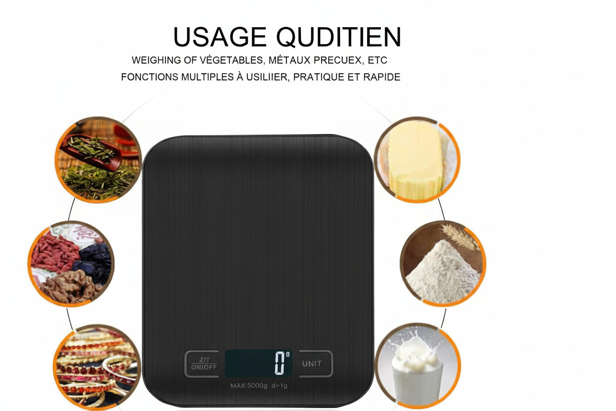 Balance De Cuisine NuméRiques, Balances NuméRiques Professionnelles 5 kg