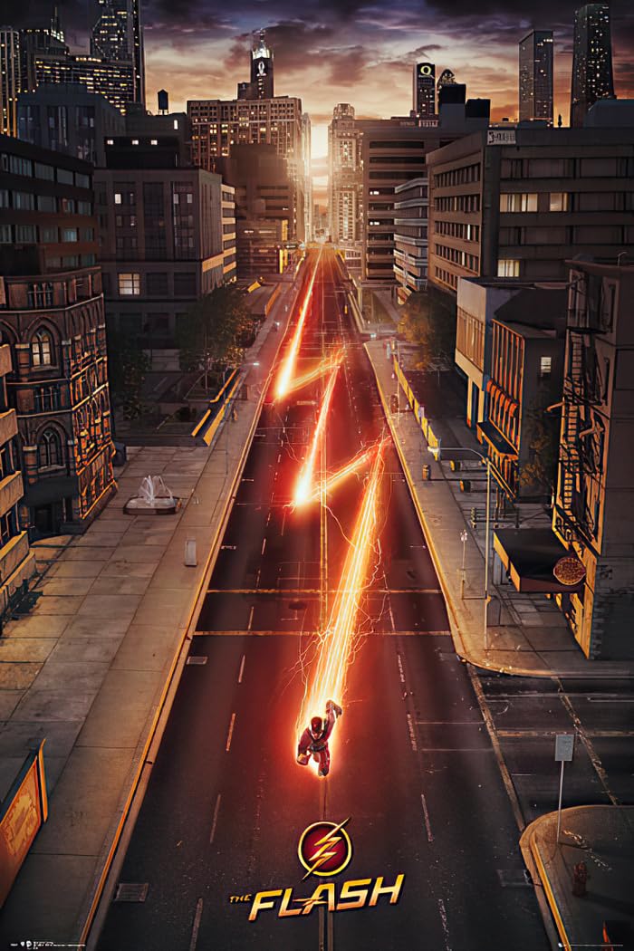 Poster The Flash "Affiche principale" 61 cm x 91,5 cm