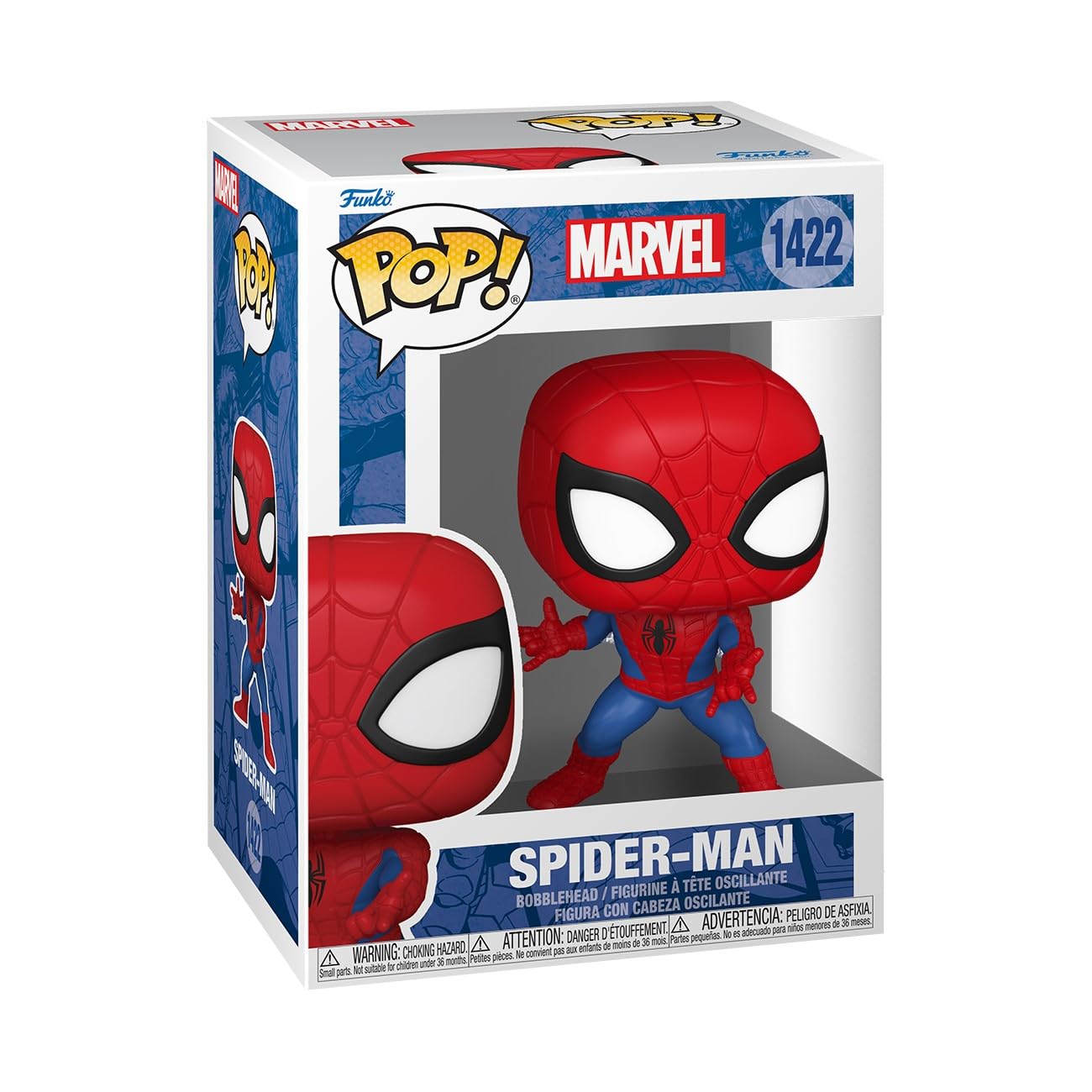 Figurine pop Spider-Man 9Cm