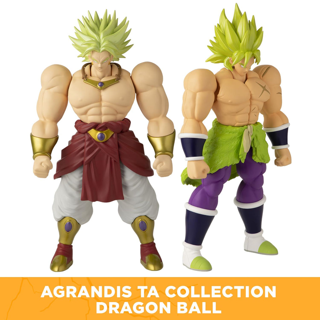 BANDAI - Dragon Ball Super - Figurine Géante Super Limit Breaker 33 cm - Super Saiyan Broly du Film