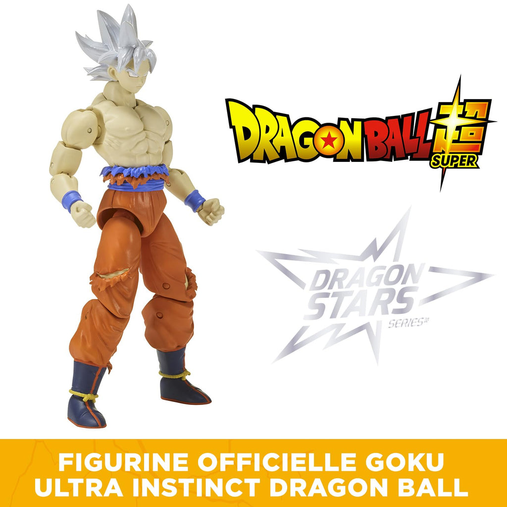 BANDAI - Dragon Ball Super - Figurine Dragon Stars 17 cm - Goku Ultra Instinct
