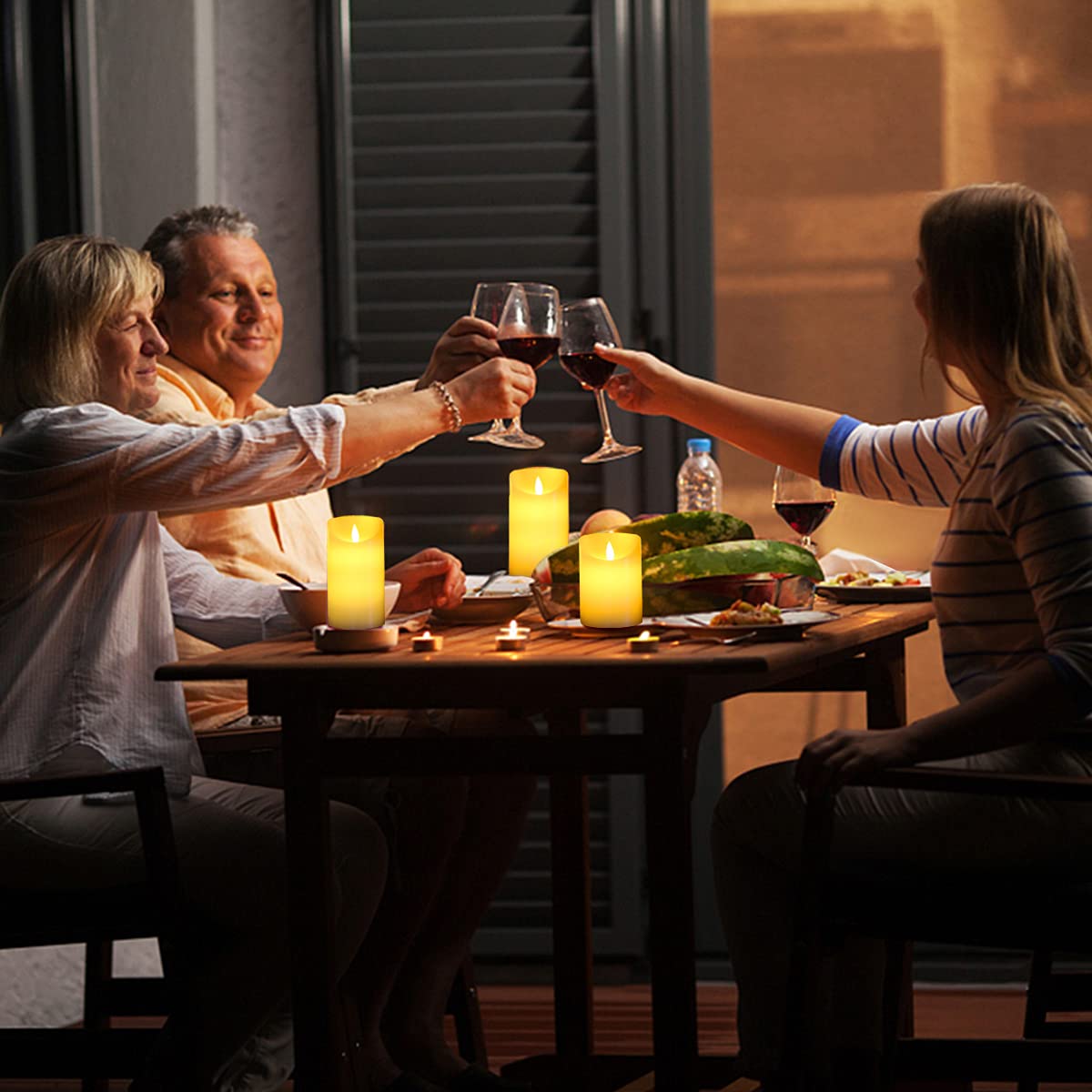 ILEEDear Bougies LED, Bougie Led Vacillante