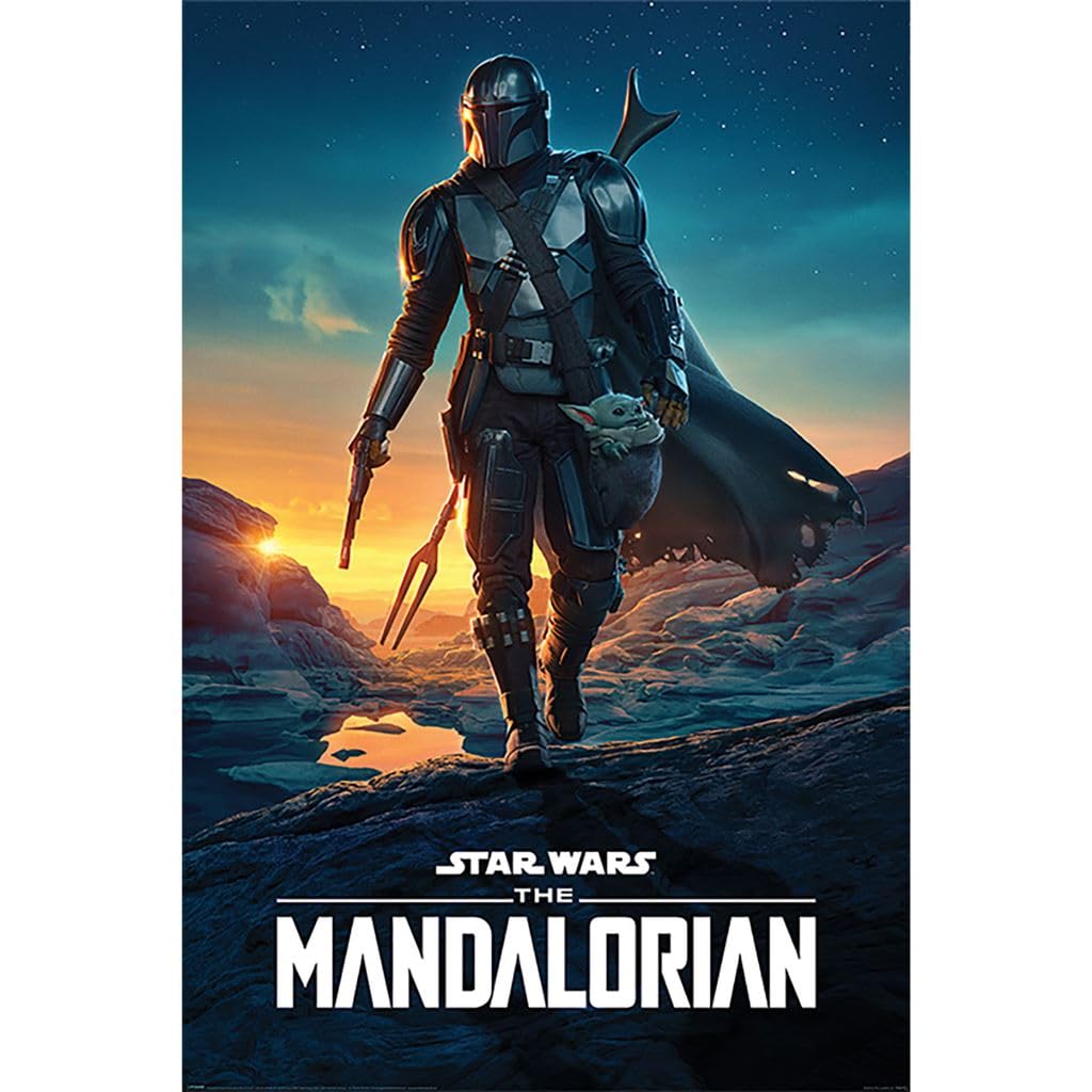 Star Wars: The Mandalorian - Poster NIGHTFALL - 61 x 91.5 cm