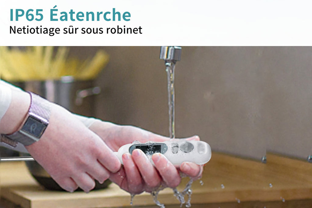 HORJOR Thermomètre de Cuisson, Sonde de Cuisson 14.1 cm