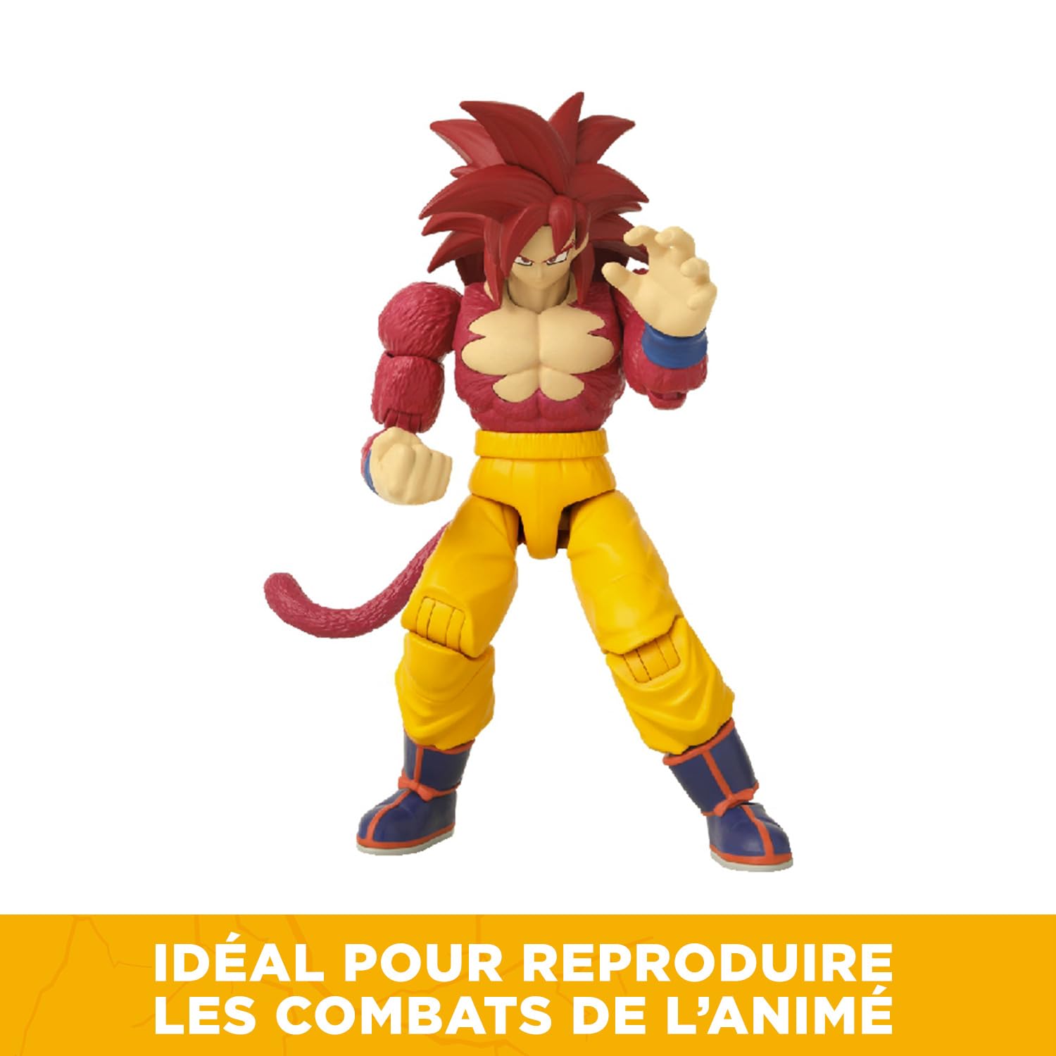 BANDAI - Dragon Ball Daima Super Saiyan 4 Goku - Figurine Dragon Star 17 cm