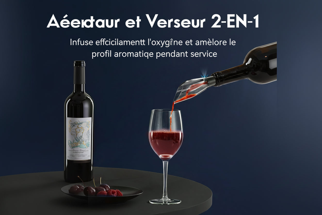 ZOYIDOUX Tire bouchon électrique rechargeable 7 en 1