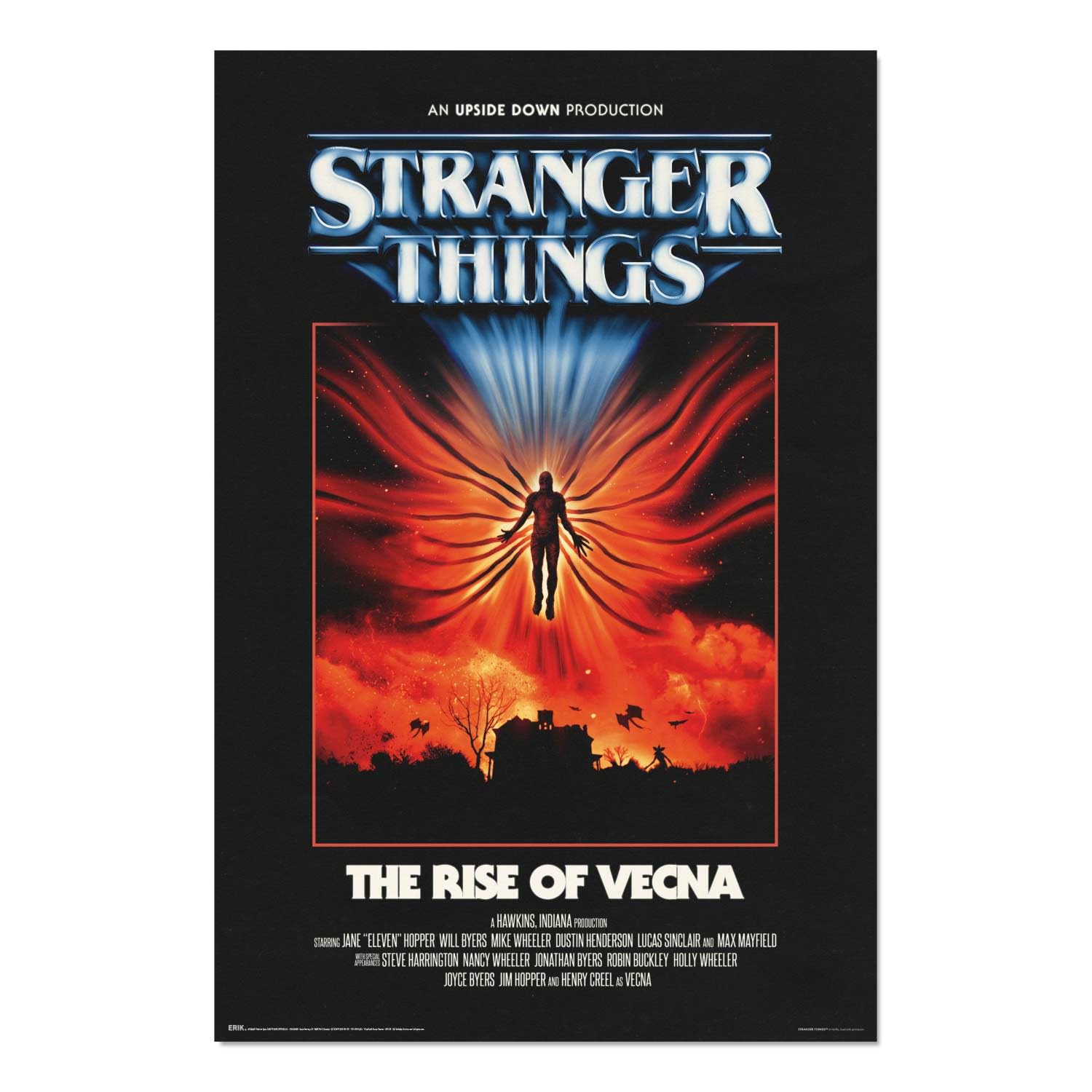 Grupo Erik Stranger Things Saison 5 Poster 61 x 91.5 cm