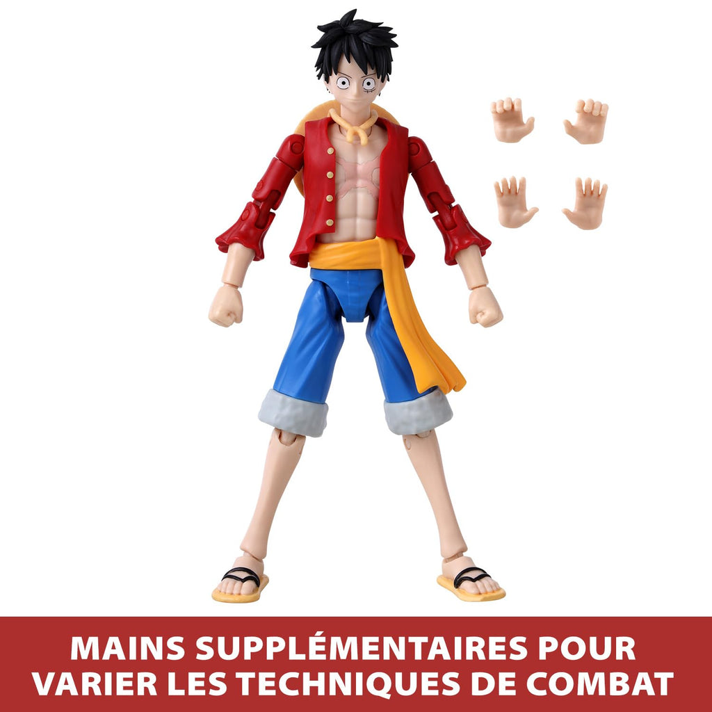 Bandai - Anime Heroes - One Piece - Figurine Anime heroes 17 cm – Monkey D. Luffy