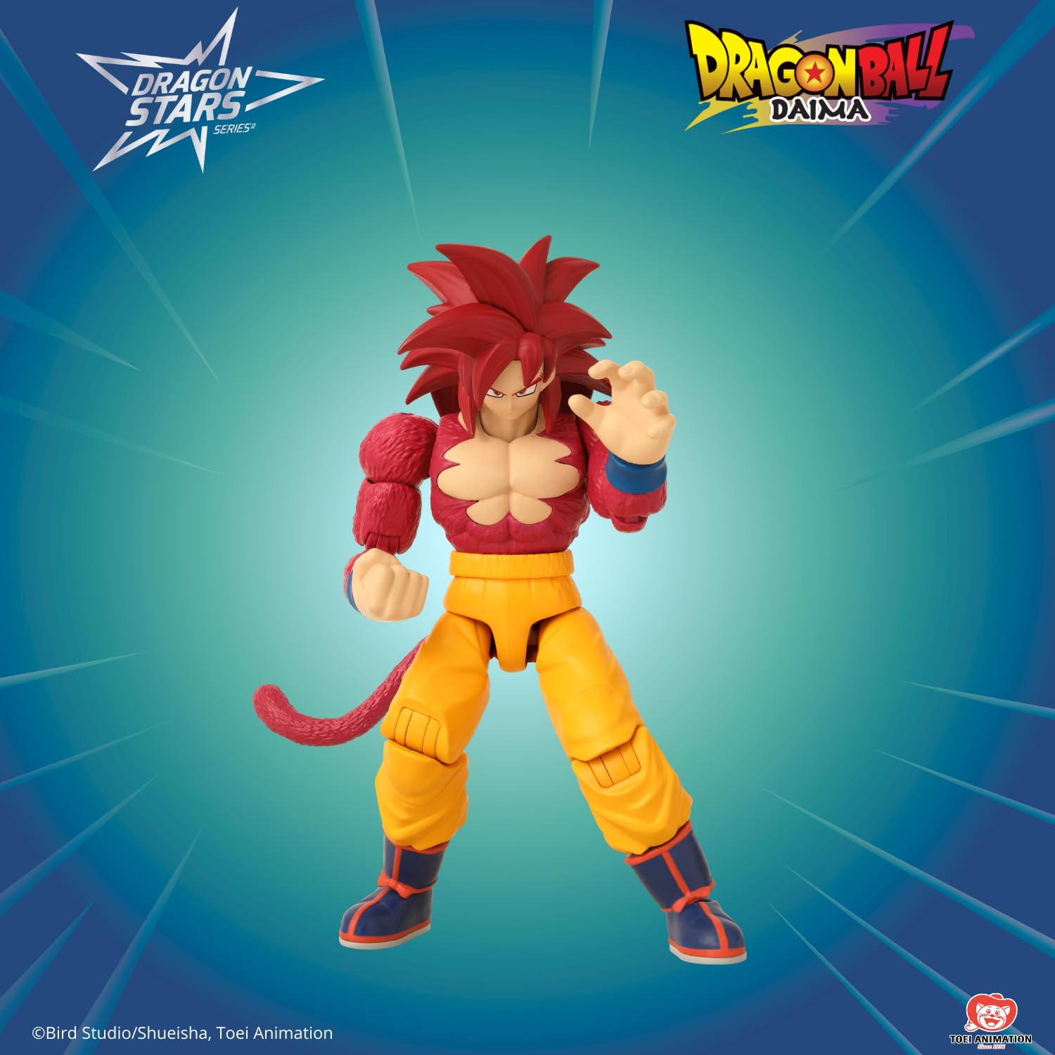 BANDAI - Dragon Ball Daima Super Saiyan 4 Goku - Figurine Dragon Star 17 cm