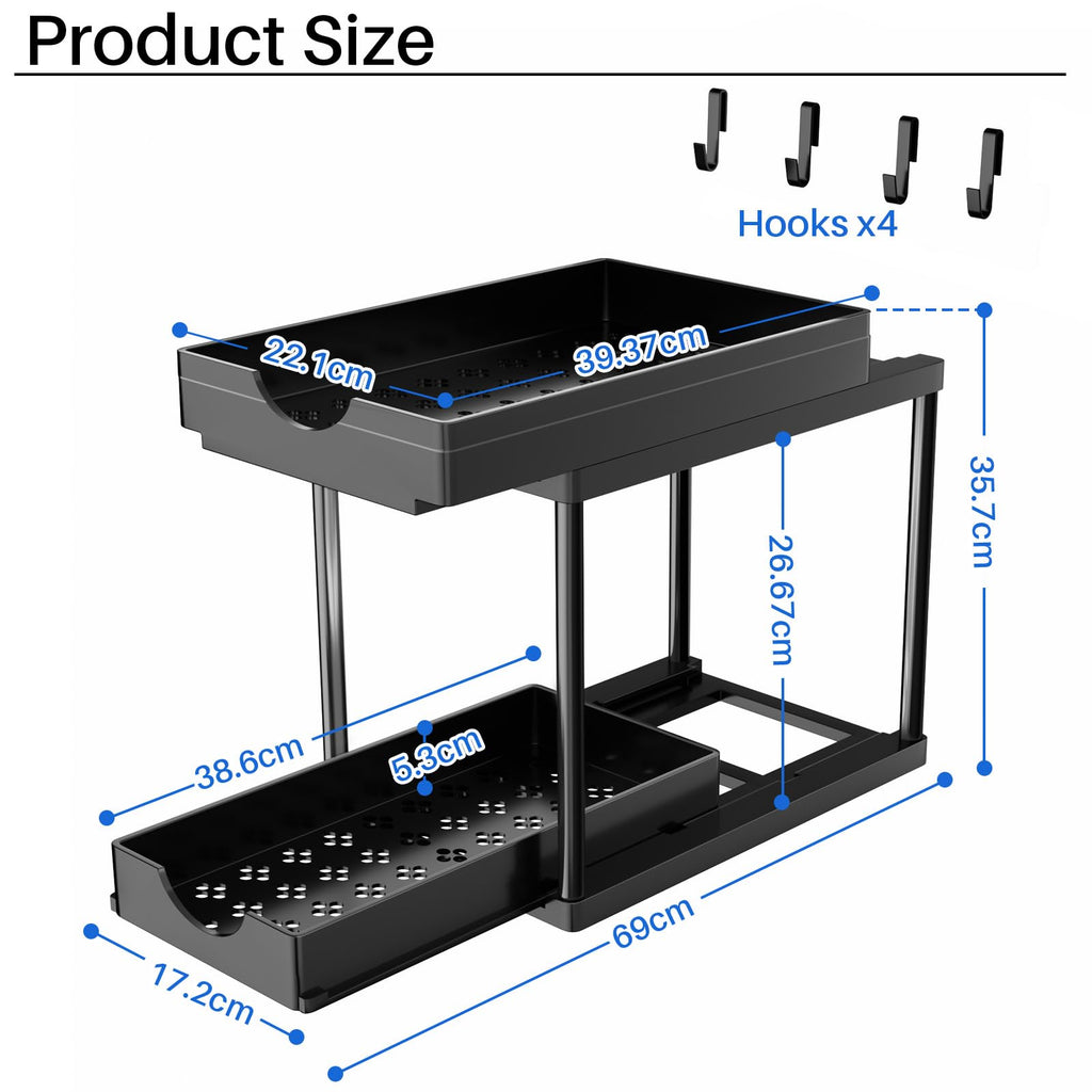 ARSTPEOE Rangement Sous Évier