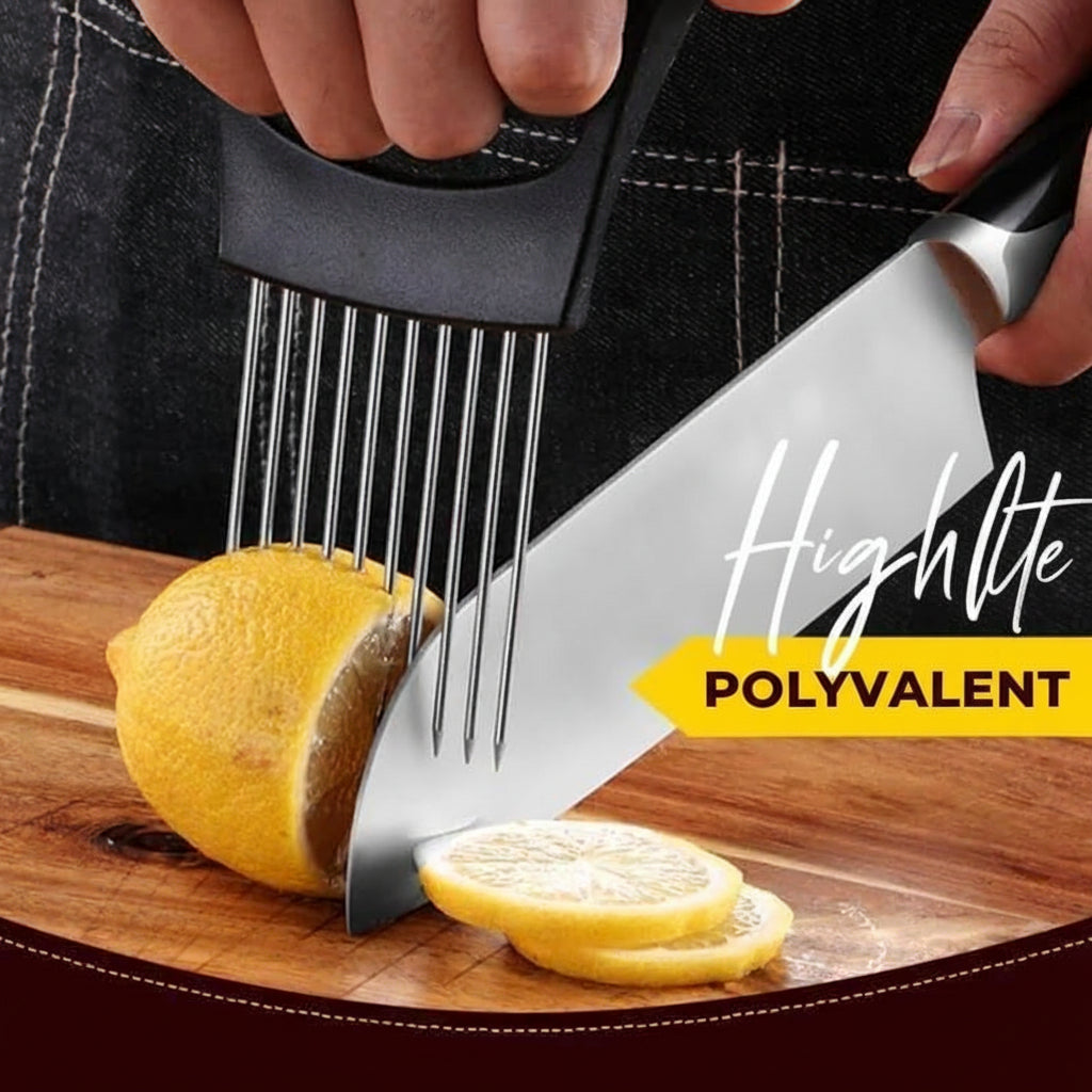 Support à tranches d'oignon en acier inoxydable