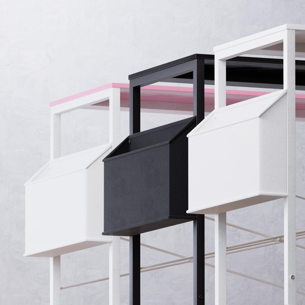 PAMRAY 80x40cm Bureau d'ordinateur pour Petits espaces