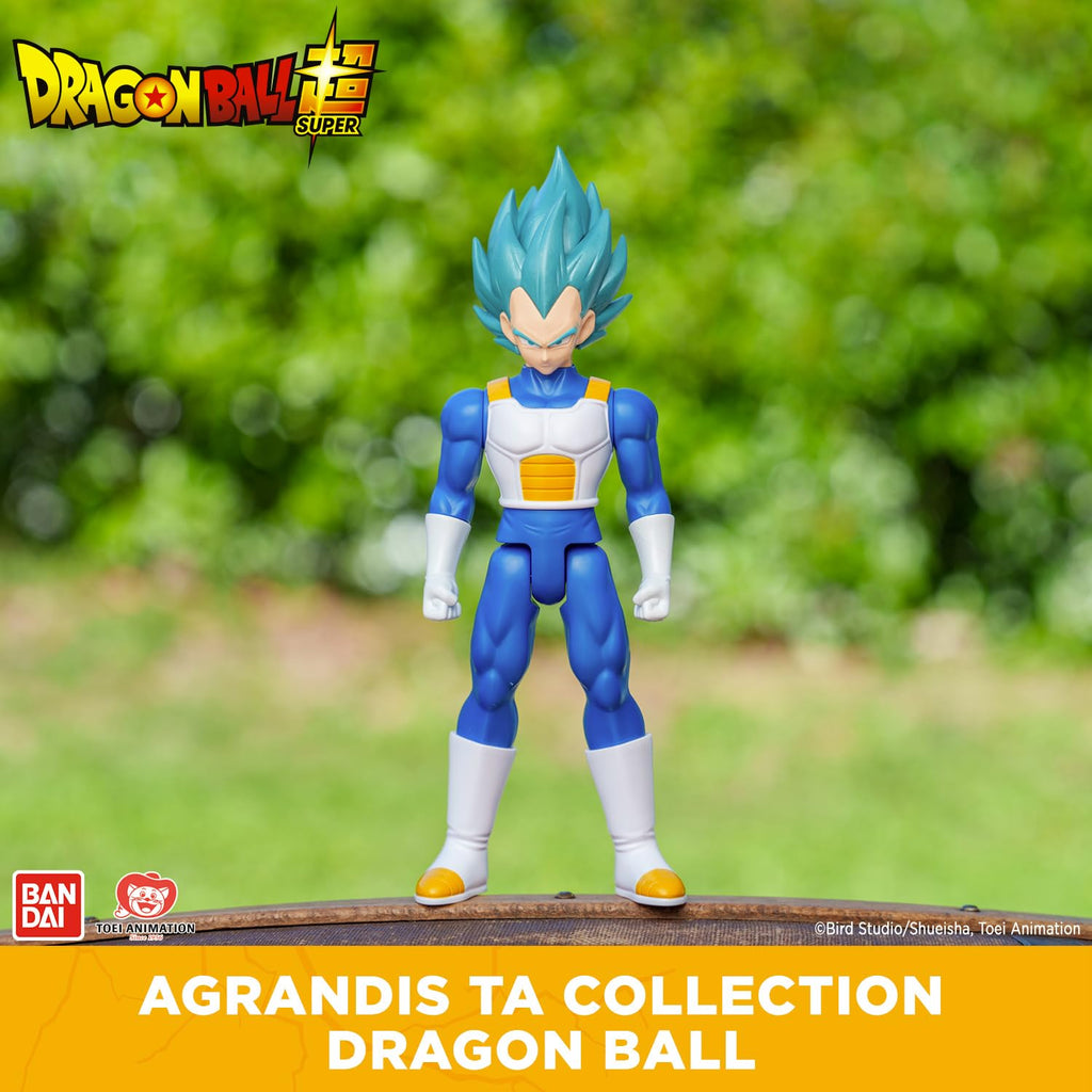 BANDAI - Dragon Ball Super - Figurine Géante Limit Breaker 30 cm - Super Saiyan Vegeta Bleu