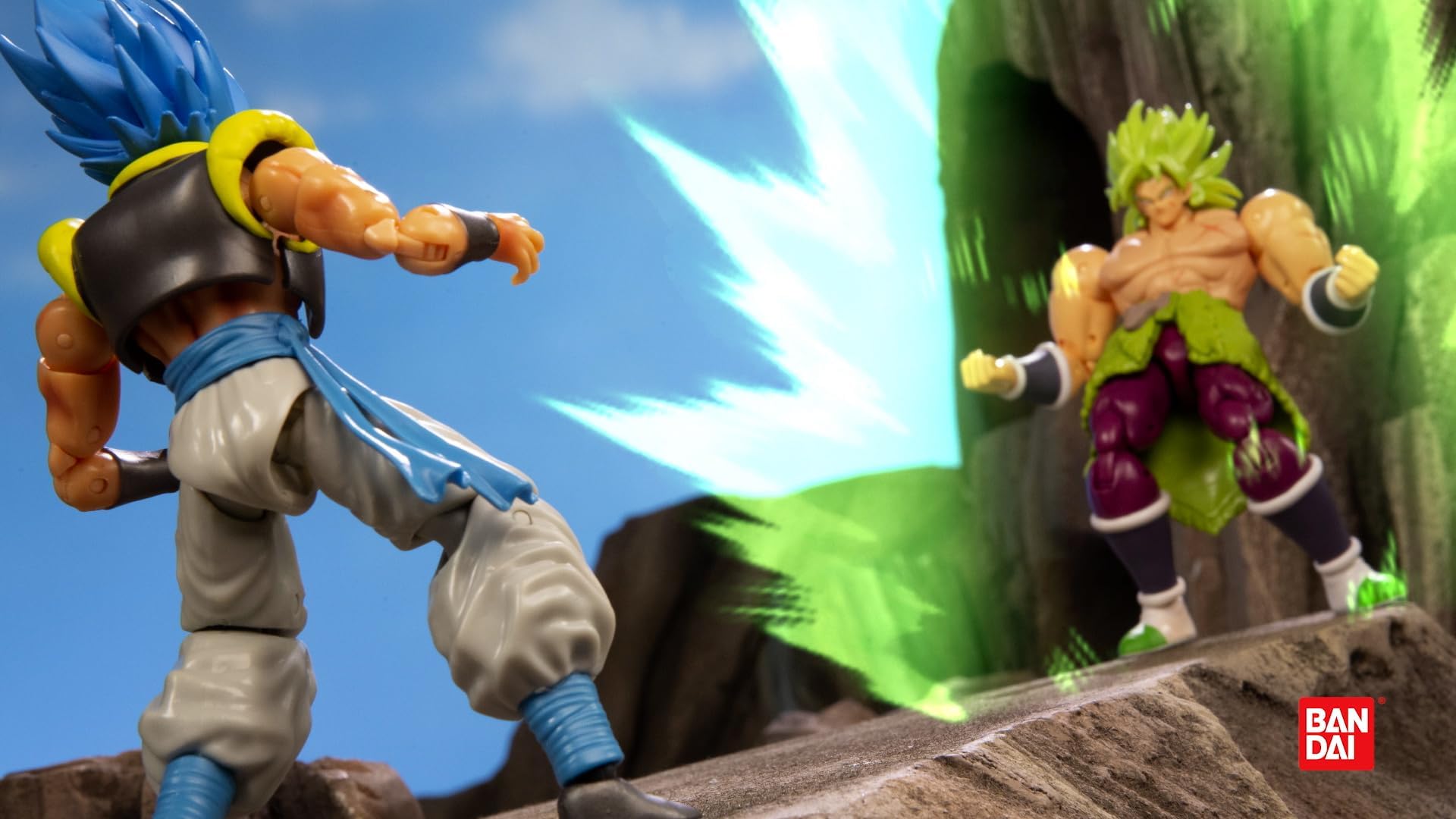 BANDAI - Dragon Ball Super - Figurine Dragon Stars 17 cm - Super Saiyan Blue Gogeta