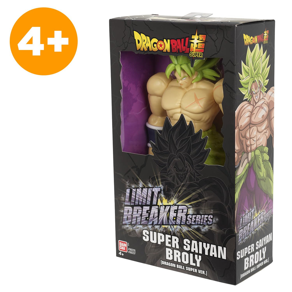 BANDAI - Dragon Ball Super - Figurine Géante Super Limit Breaker 33 cm - Super Saiyan Broly du Film