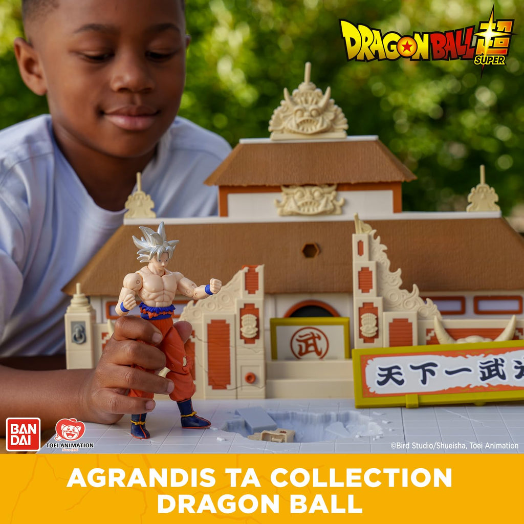 BANDAI - Dragon Ball Super - Figurine Dragon Stars 17 cm - Goku Ultra Instinct