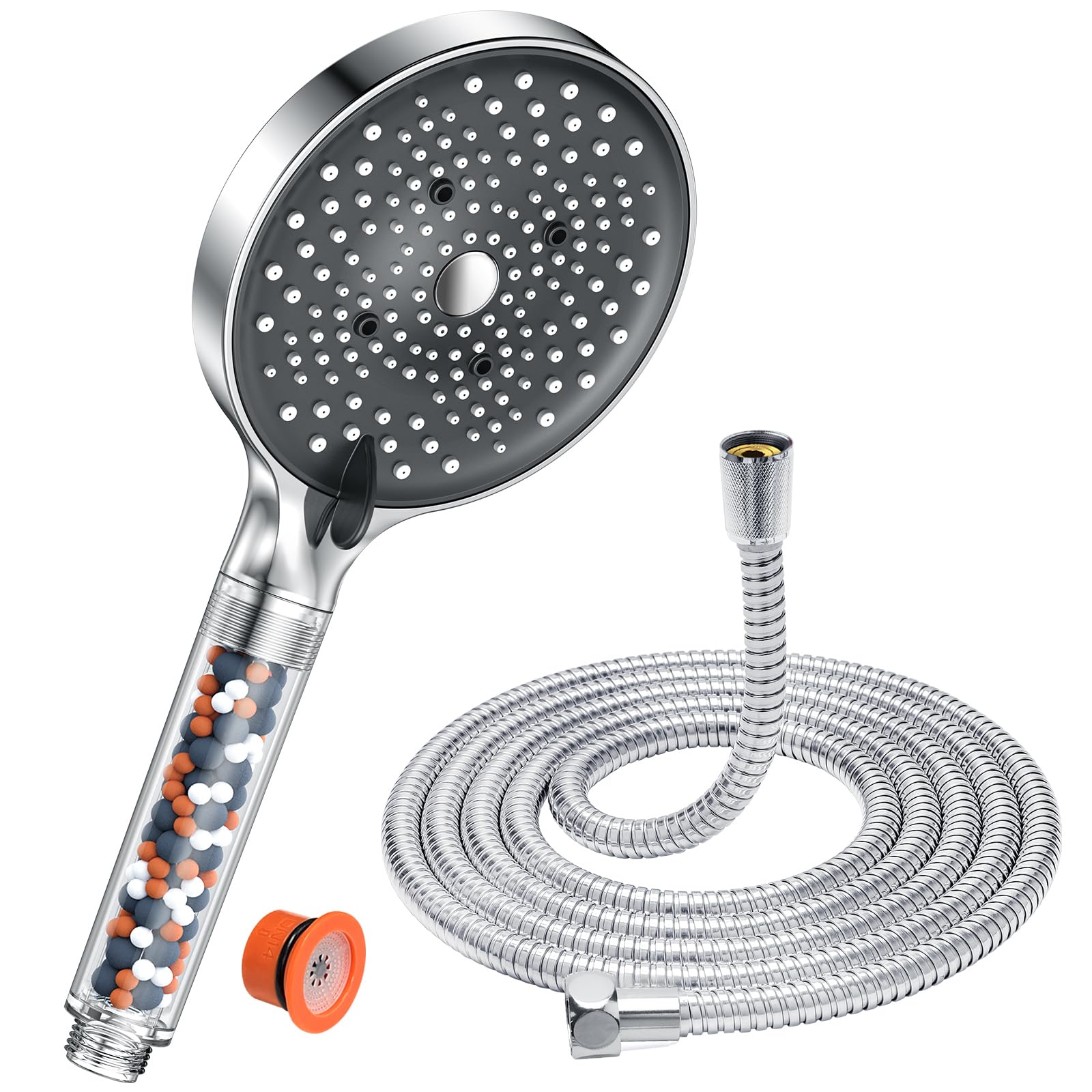 YEAUPE PRO Pommeau de Duche avec tuyau 1,6M