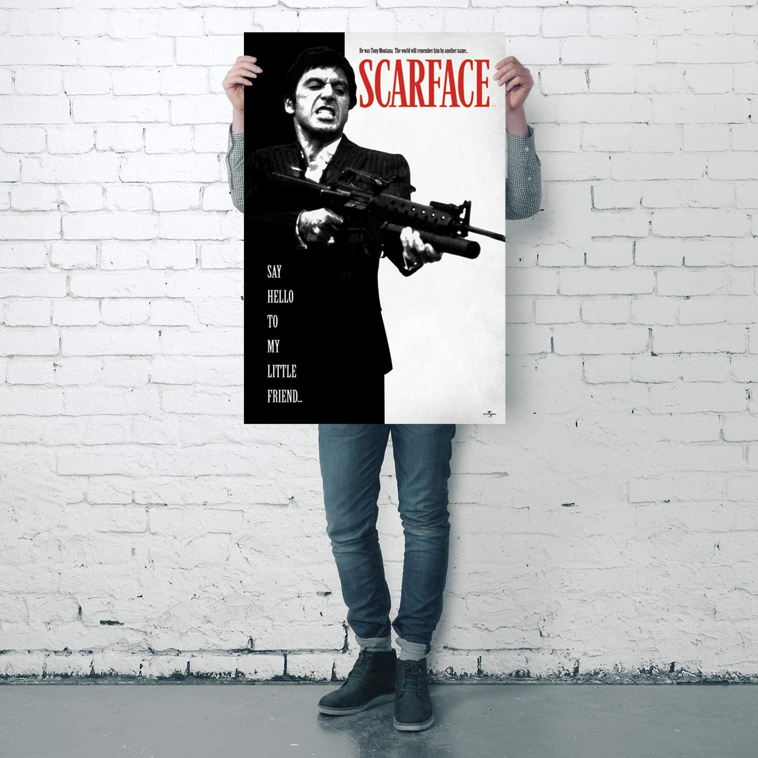 SCARFACE Poster multicolore Papier 61 x 91,5 cm