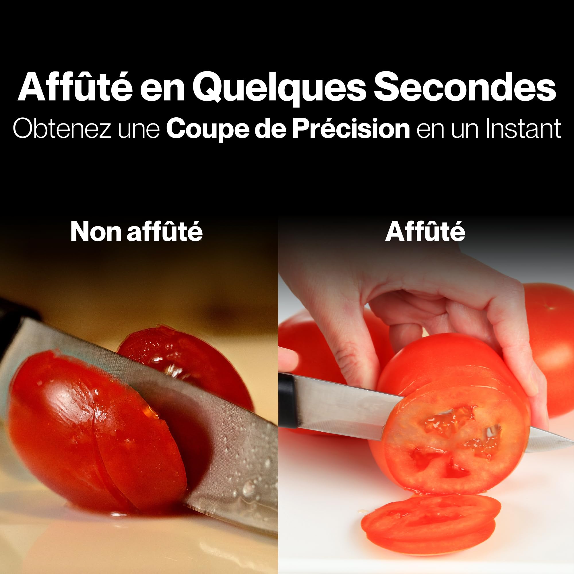 Lantana - Aiguiseur à 3 phases Smart Sharp - pour couteaux de cuisine