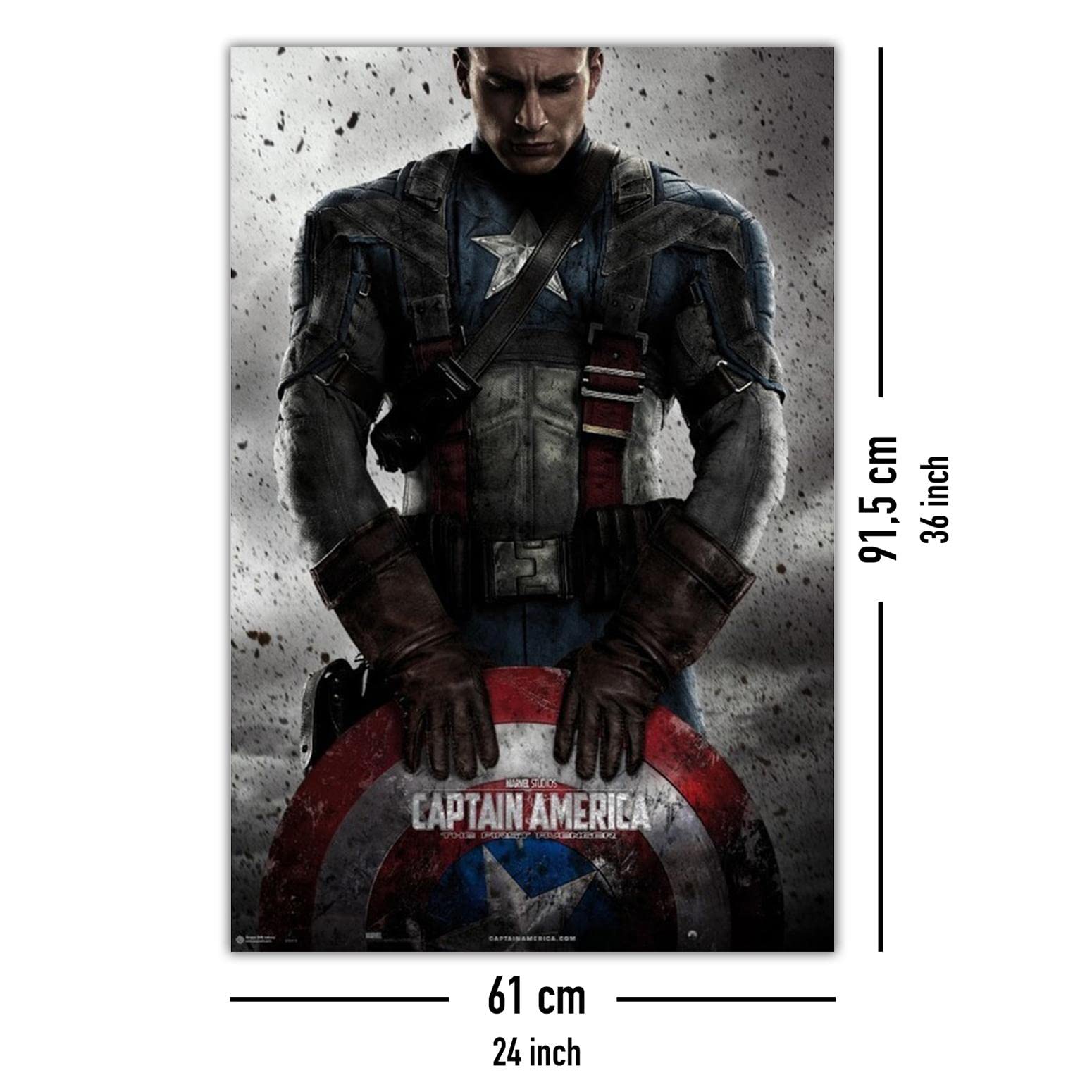 Close Up Poster Marvel Captain America 61 x 91,5cm