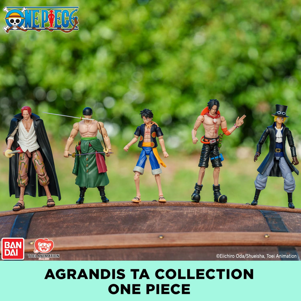 Figurine Anime Heroes - BANDAI - One Piece Zoro Style 3 pièces 17 cm