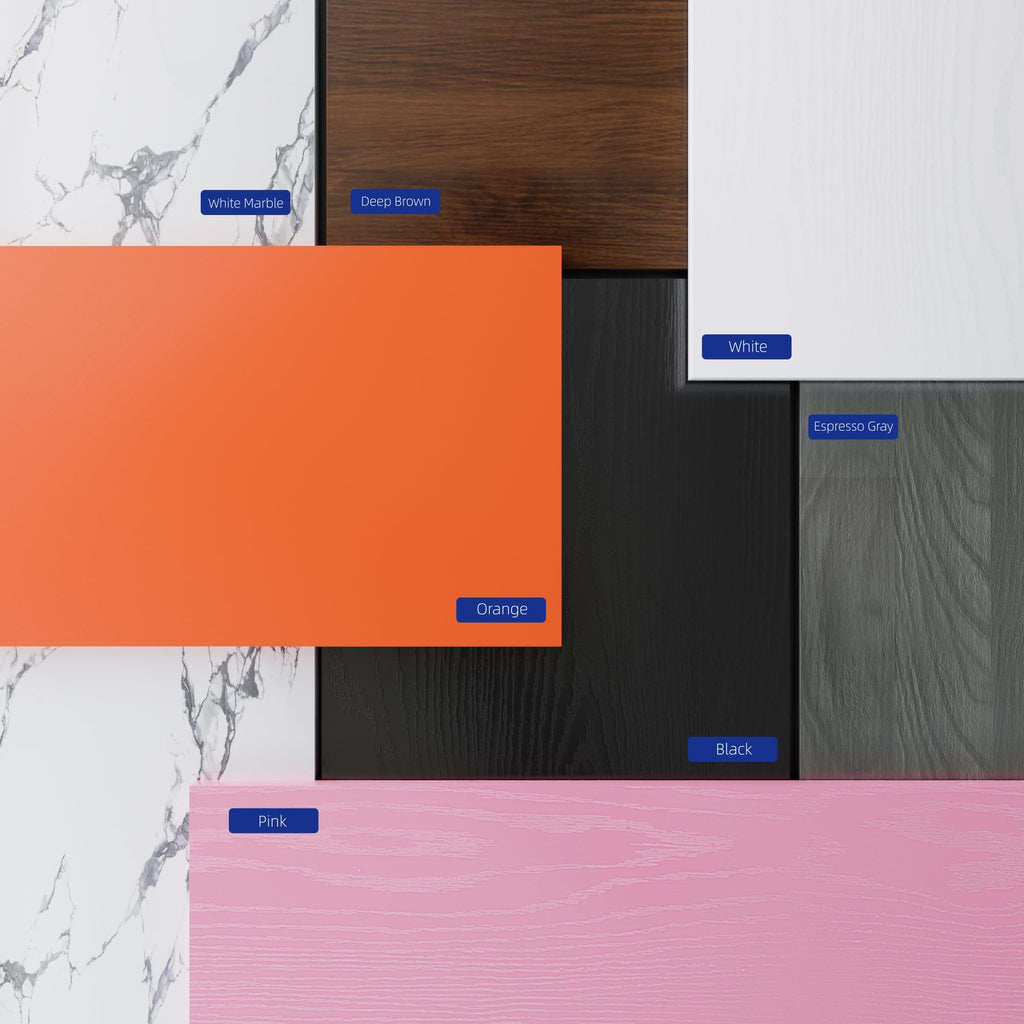 PAMRAY 80x40cm Bureau d'ordinateur pour Petits espaces