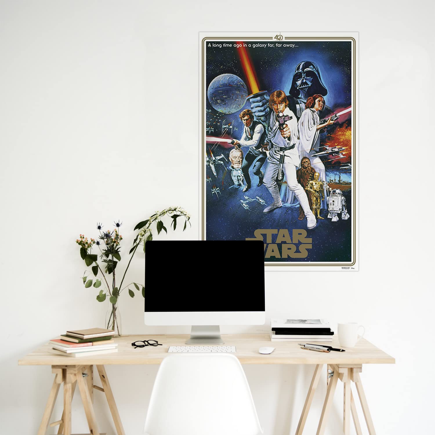 Grupo Erik - Poster Star Wars Classic 40 Anniversaire One Sheet B - 61 x 91.5 cm