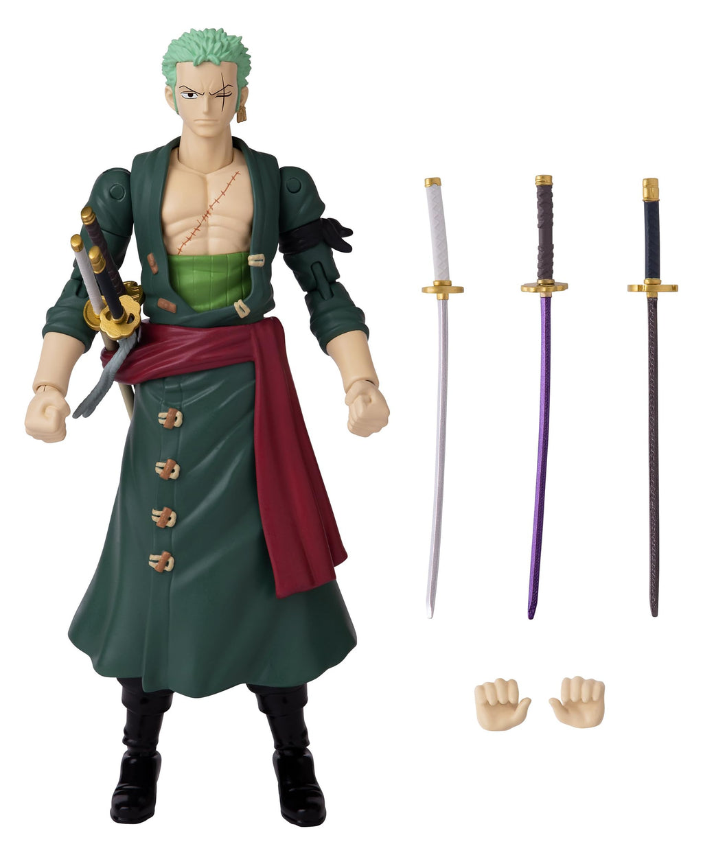 Bandai - Anime Heroes - One Piece - Figurine Anime heroes 17 cm - Roronoa Zoro