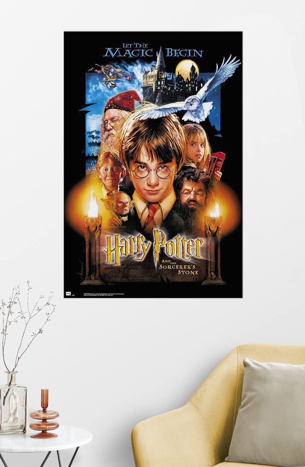 Grupo Erik - Poster Harry Potter A L'Ecole Des Sorciers - 61 x 91.5 cm