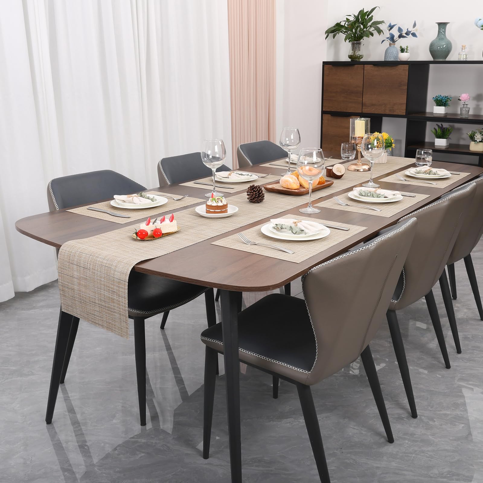 Myir JUN Lot de 6 Sets de Table