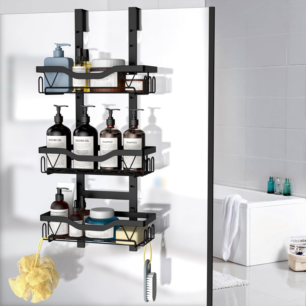 UUlioyer Etagere Douche à Suspendre - 3 PCS Réglable