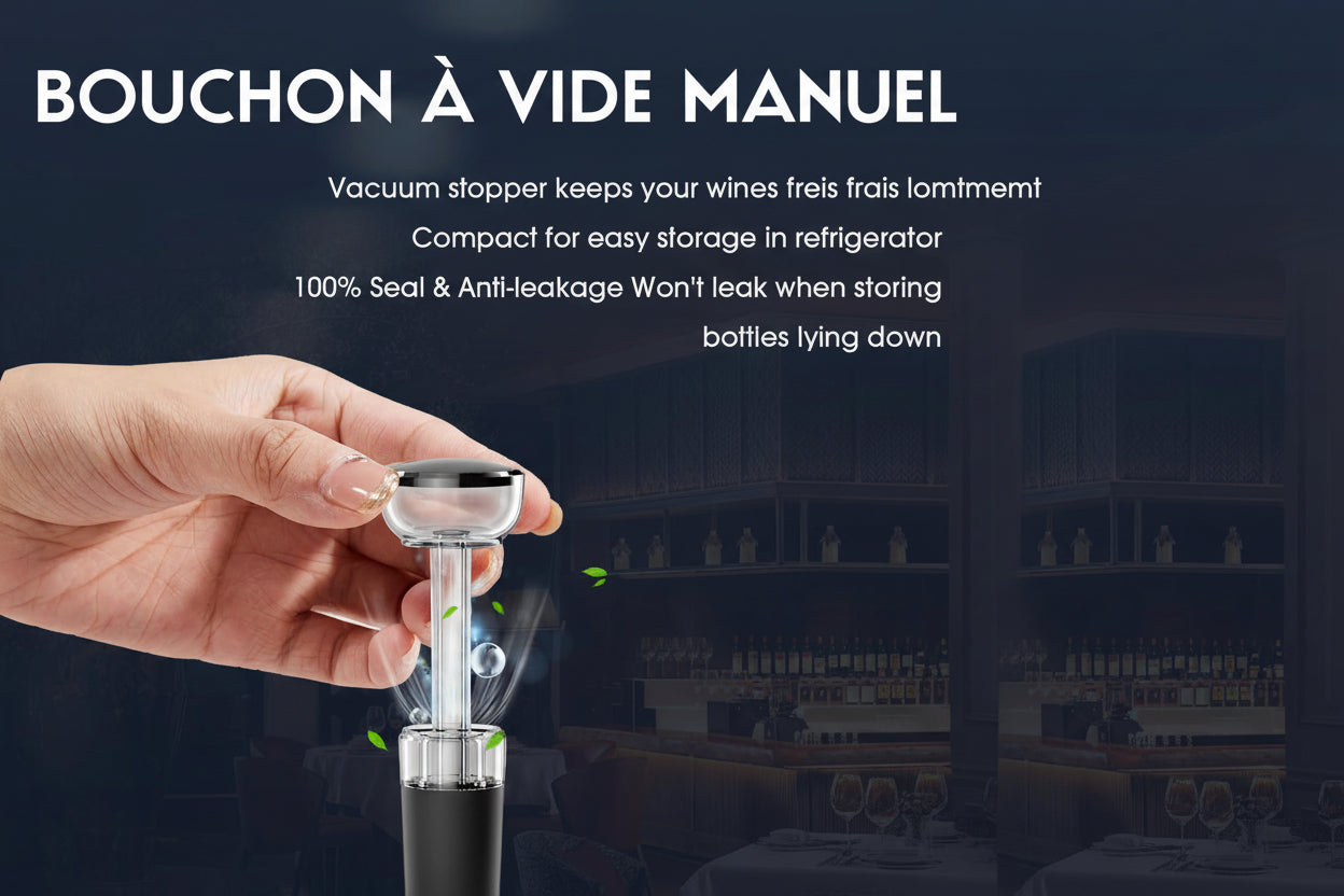 ZOYIDOUX Tire bouchon électrique rechargeable 7 en 1