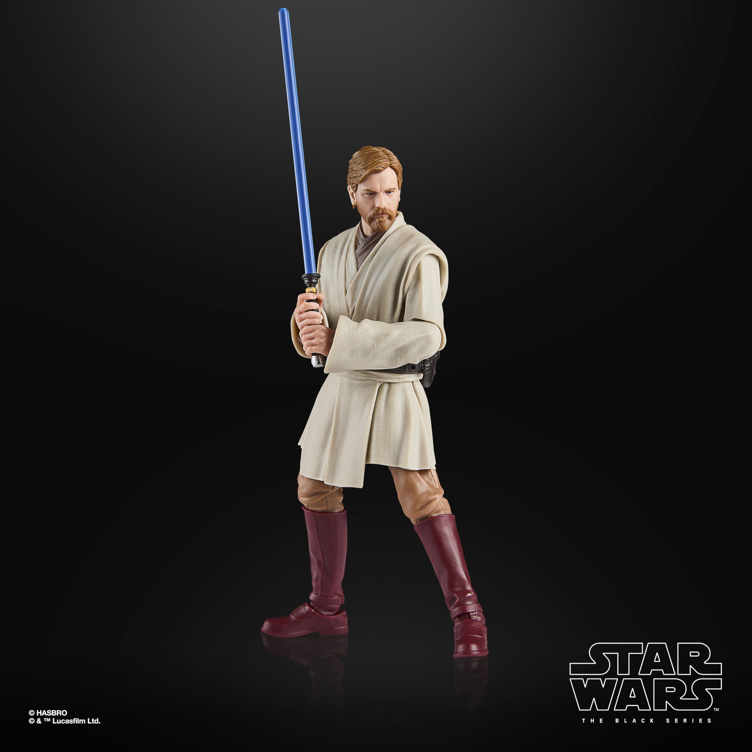 Star Wars The Black Series Obi-Wan Kenobi, Figurine de Collection de 15 cm