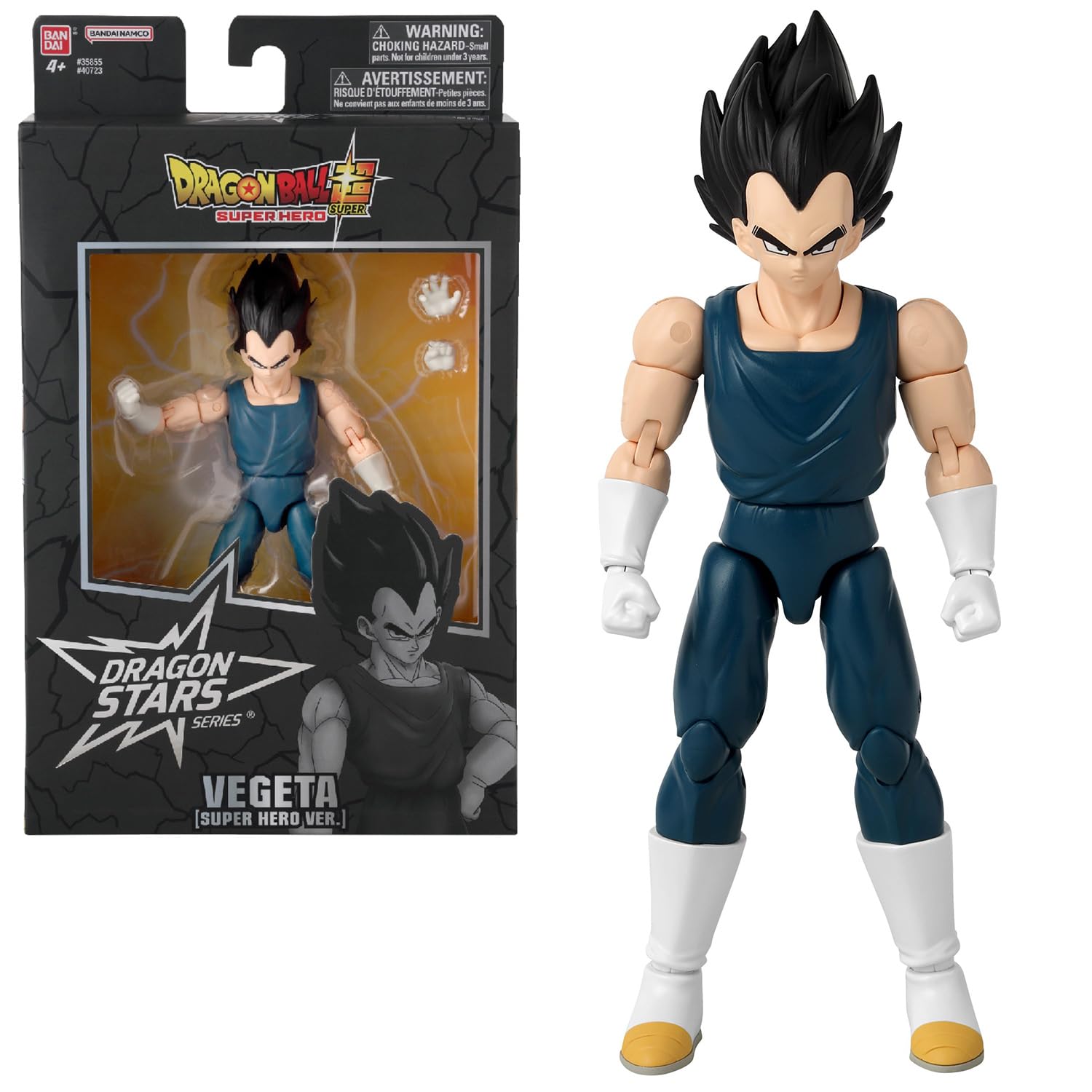 BANDAI - Dragon Ball Super Super Hero - Figurine Dragon Star 17 cm - Vegeta