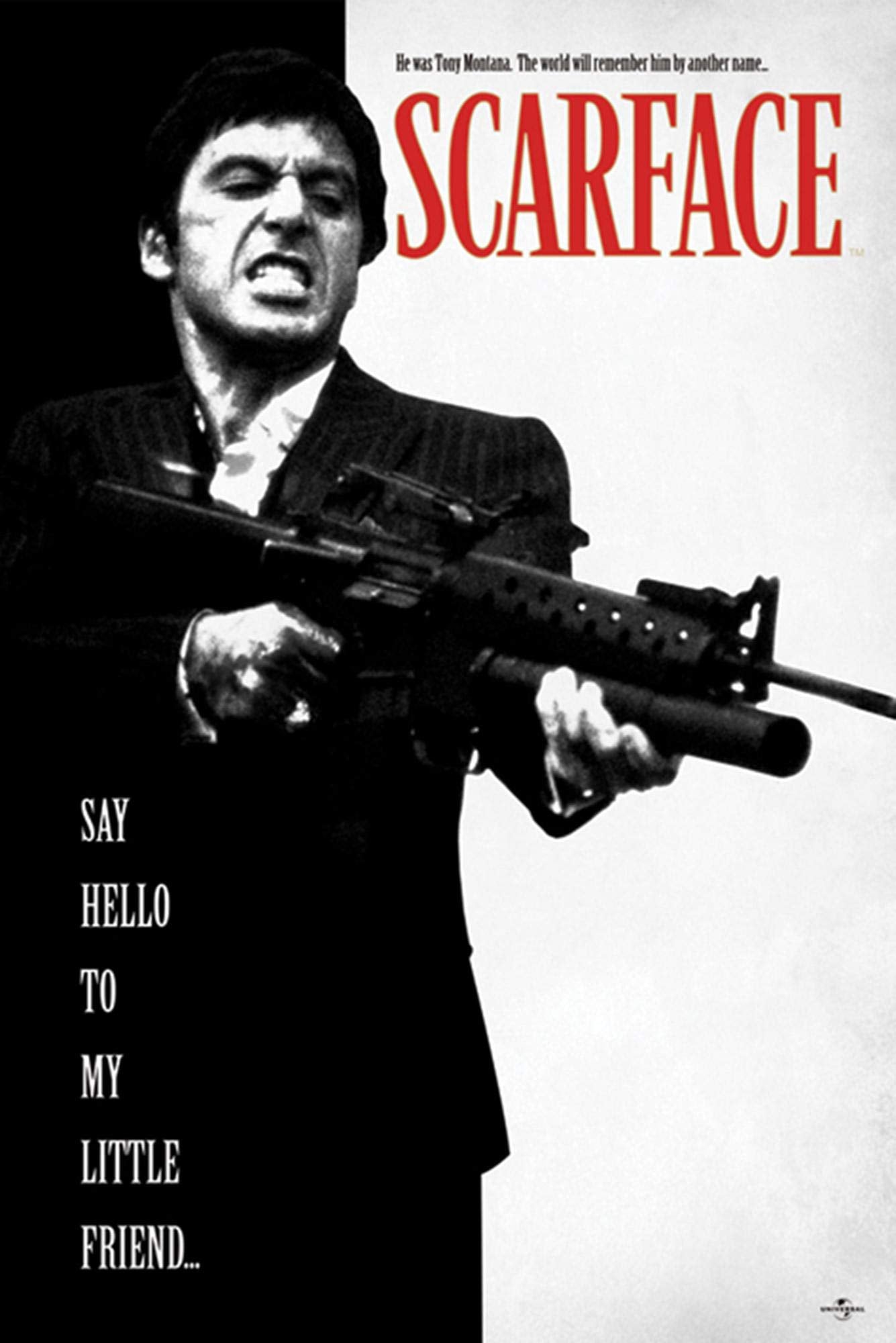 SCARFACE Poster multicolore Papier 61 x 91,5 cm