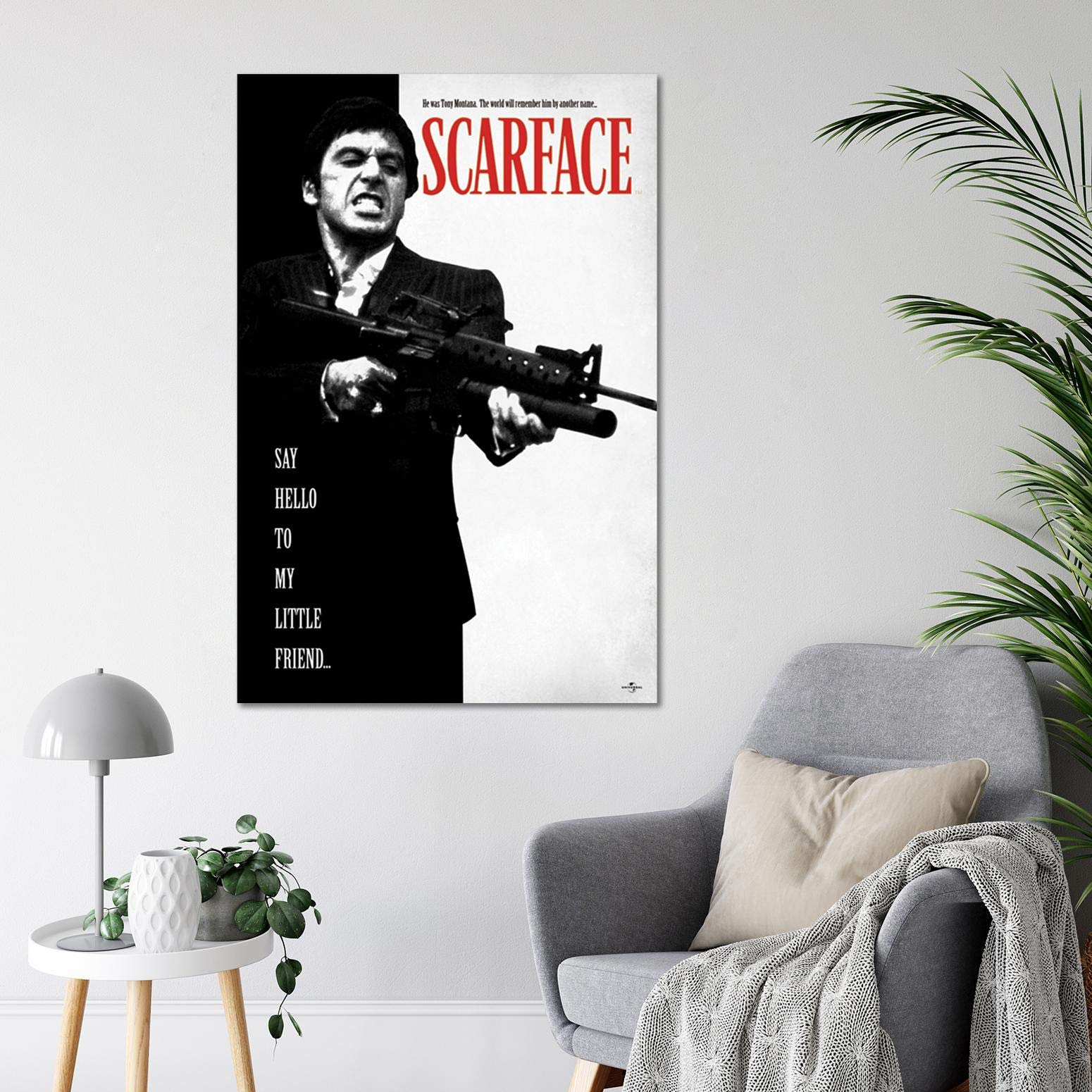 SCARFACE Poster multicolore Papier 61 x 91,5 cm