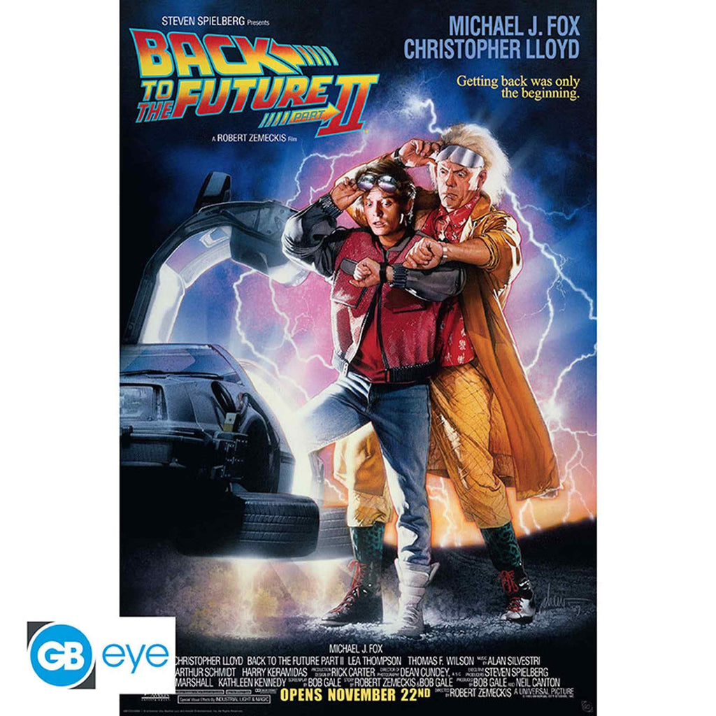 GB Eye – Poster du Film RETOUR VERS LE FUTUR II - Format 61 x 91,5 cm