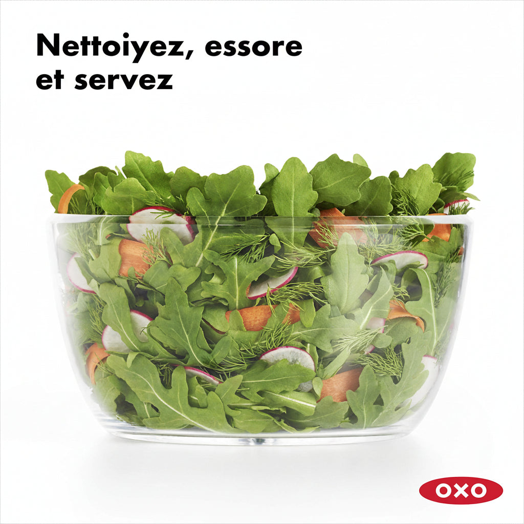 Essoreuse à salade transparente New modèle 4.0