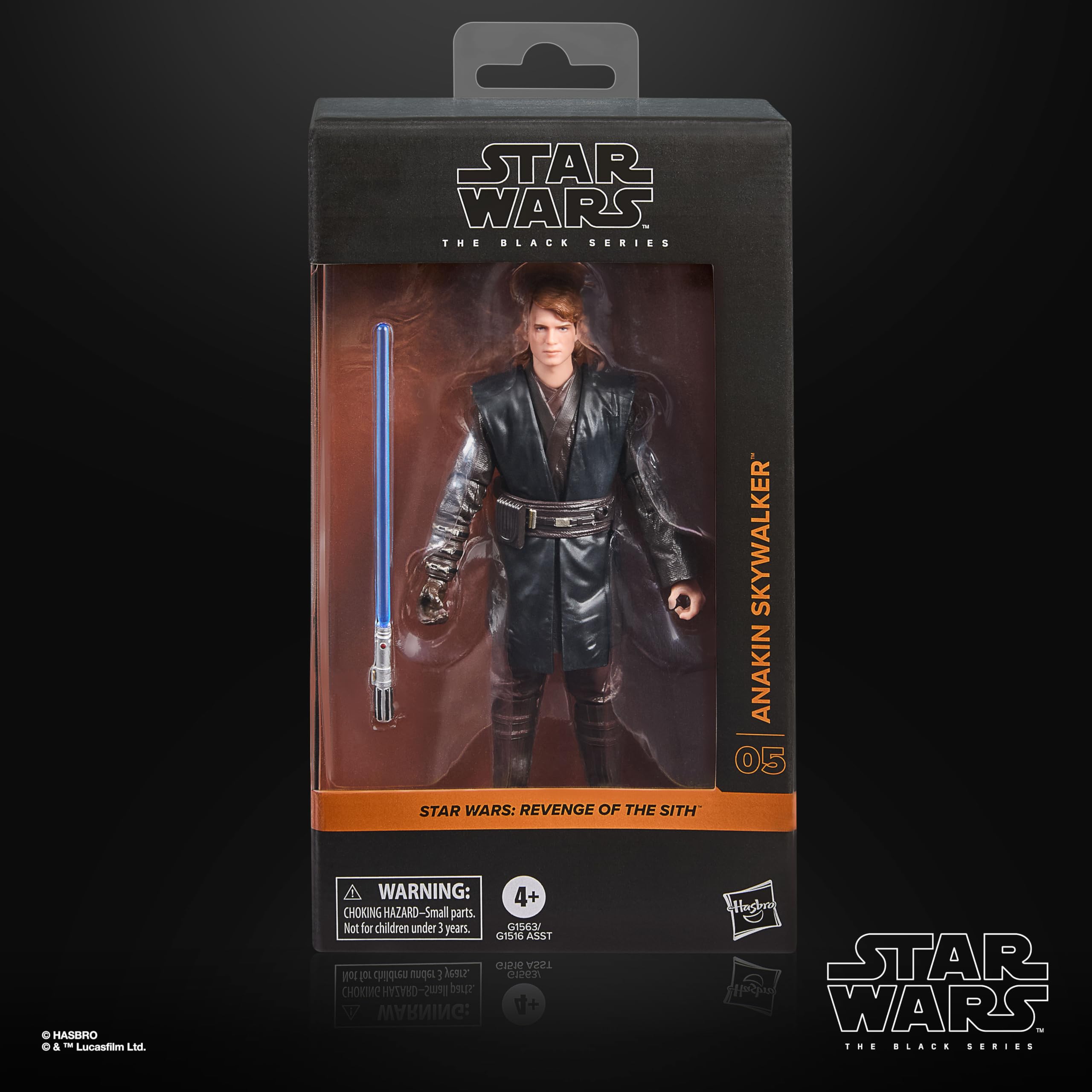 Star Wars The Black Series Anakin Skywalker, Figurine de Collection de 15 cm
