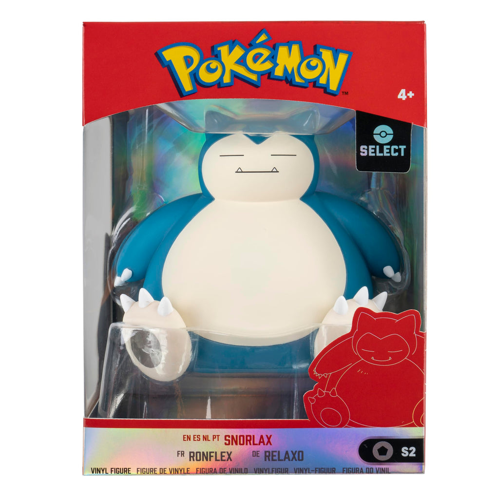 Pokemon Ronflex Figurine en vinyle 10,2 cm