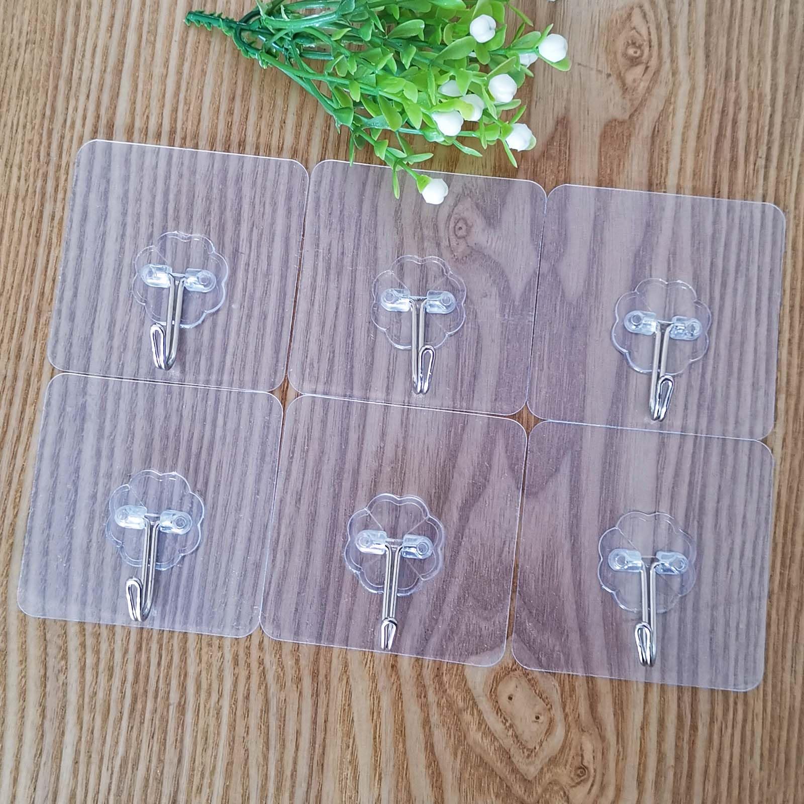 FANGZIDM 6 Pièces Crochets Adhésifs 70MM