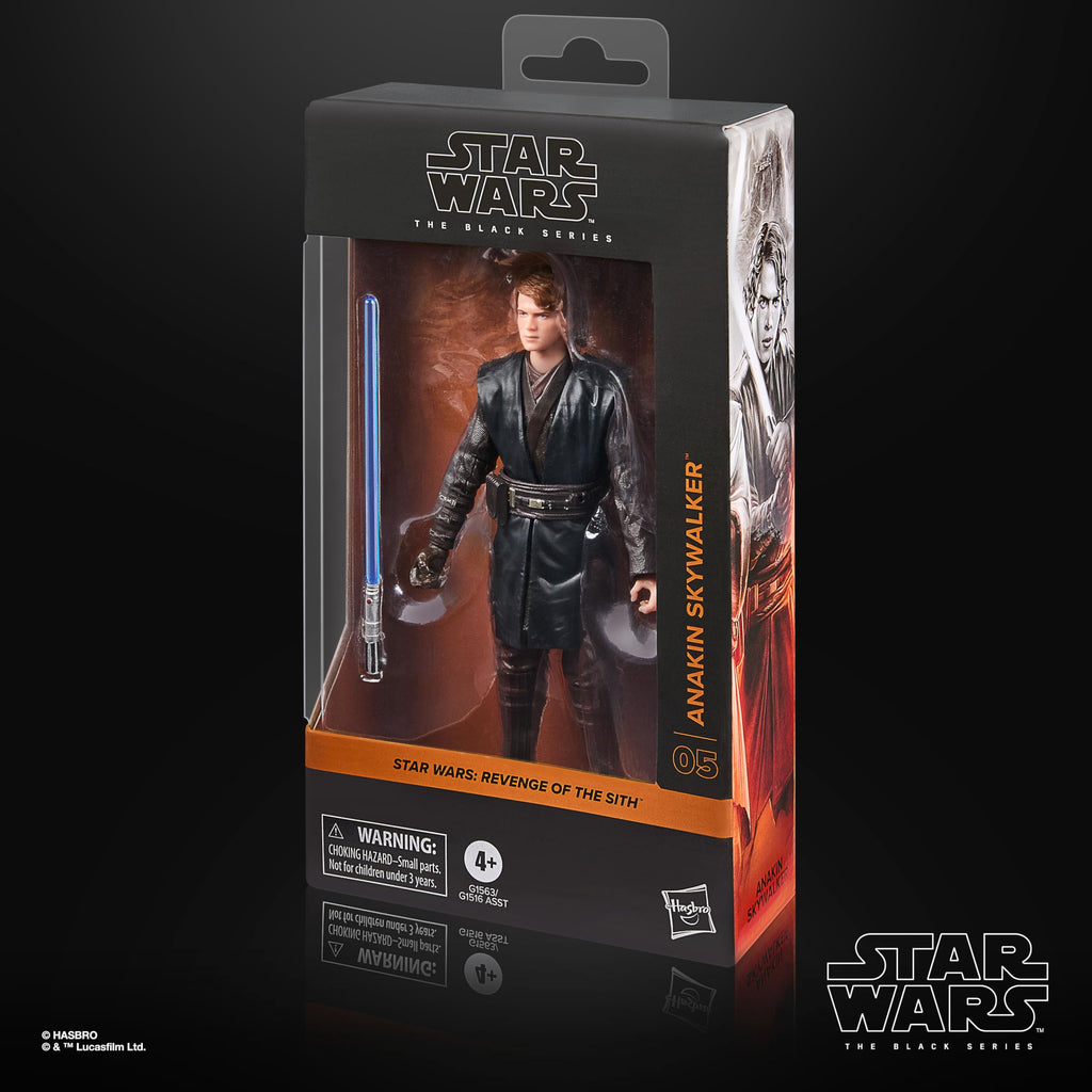 Star Wars The Black Series Anakin Skywalker, Figurine de Collection de 15 cm