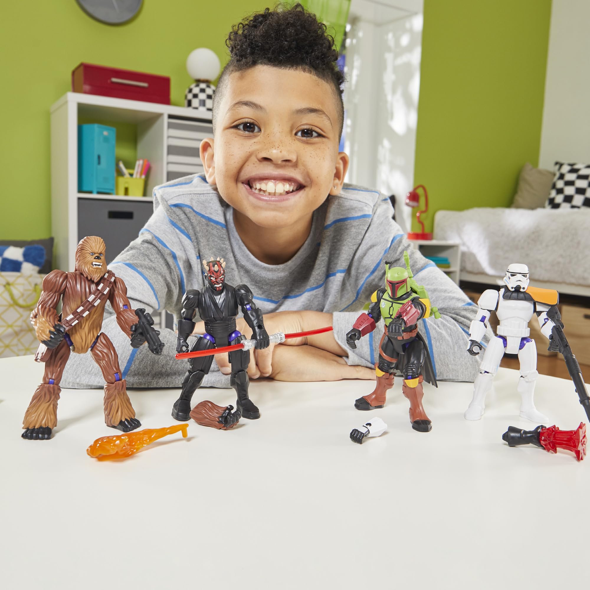 MixMashers Star Wars, Figurine Deluxe Personnalisable Dark Vador