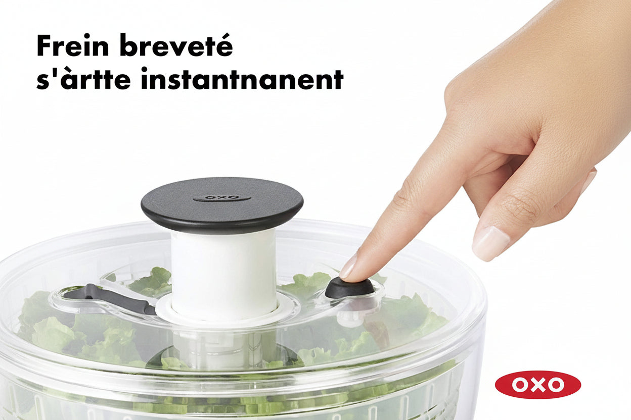 Essoreuse à salade transparente New modèle 4.0